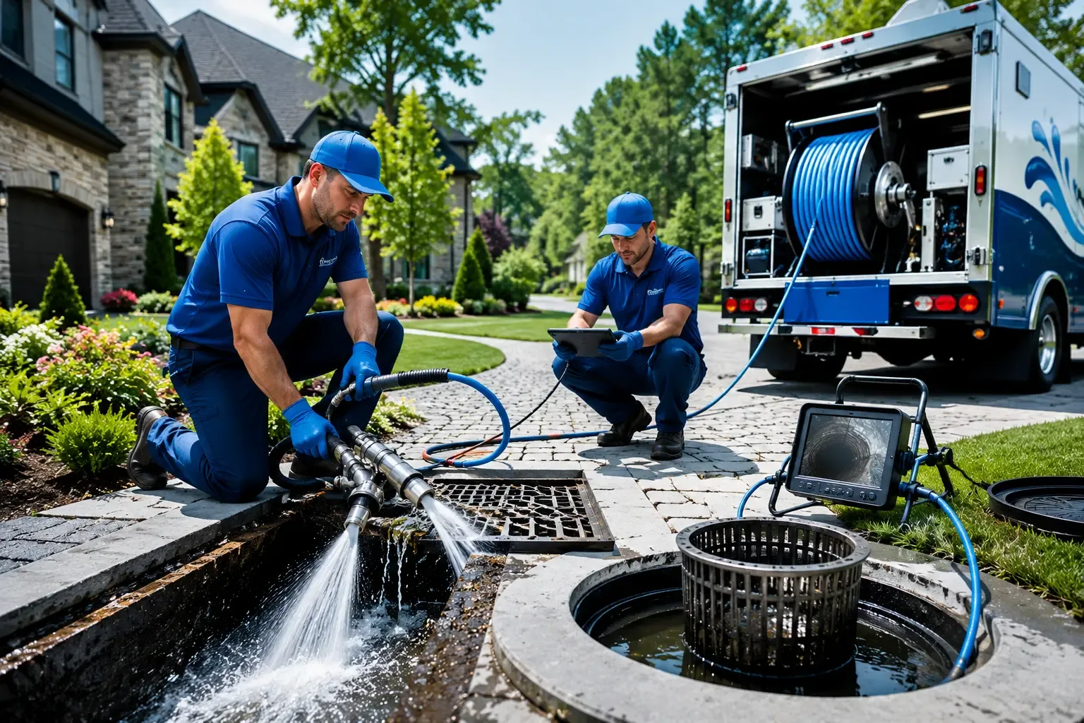 Local outdoor drain cleaning professionals in Pflugerville, TX
